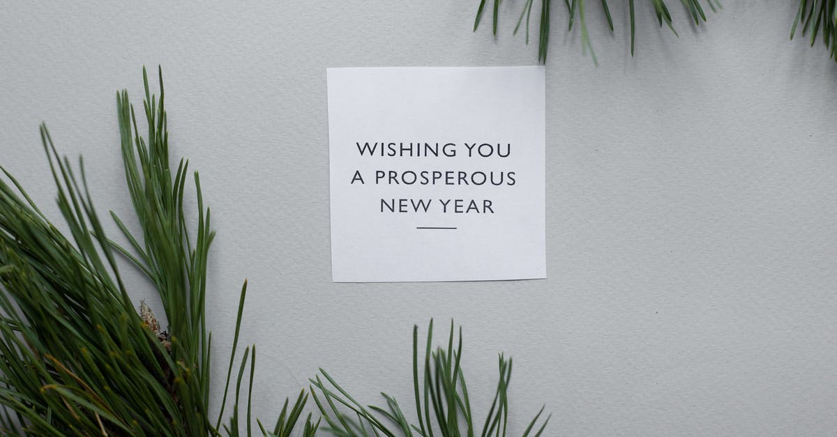 10-year Chinese Visa for Green Card Holder? - White paper with holiday inscription