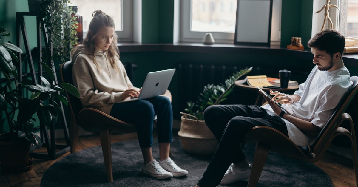 90/180 rule while holding a work permit from norway [duplicate] - Photo of Two People Using Their Gadgets