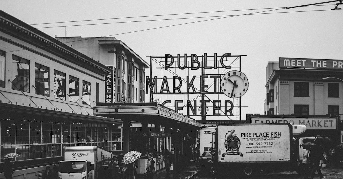 A "Pike Place Market" in Boston? - Grayscale Public Market Center Signage A "Pike Place Market" in Boston? - Grayscale Public Market Center Signage