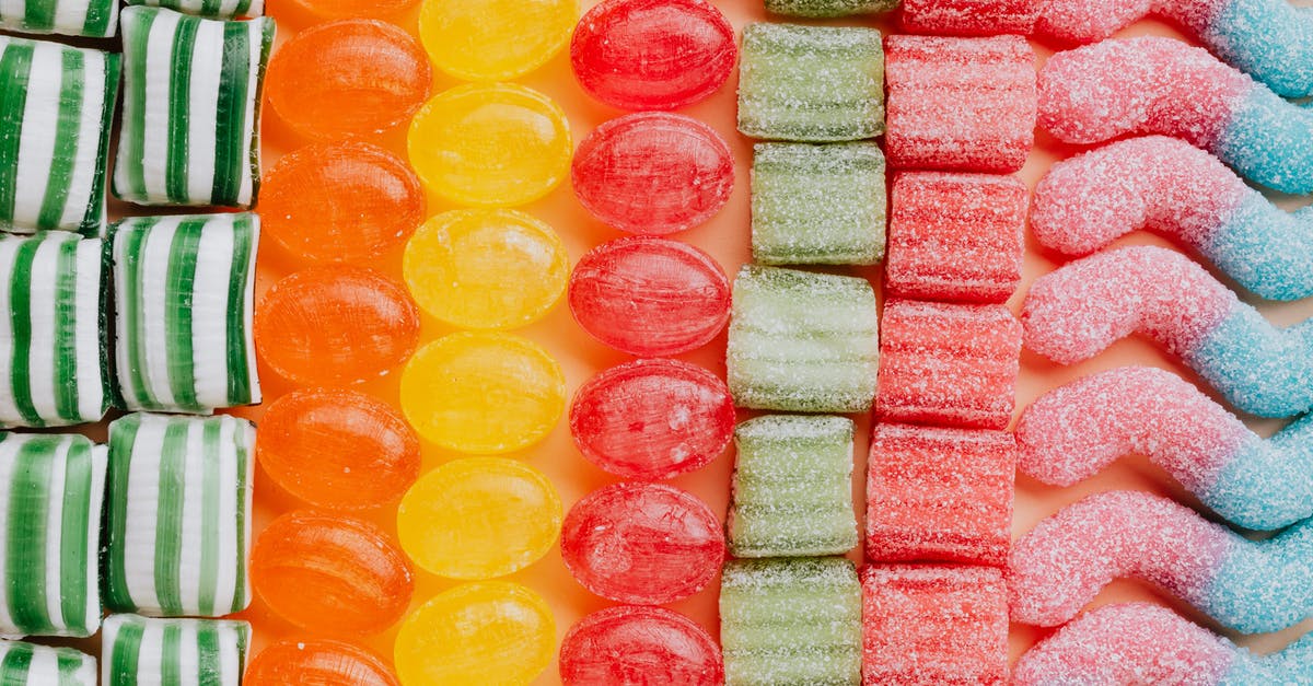 A Sunday in Galway, Ireland. Are many tourist type things closed? - From above of various delicious jelly and caramel sweets arranged in rows by type and color in modern candy store A Sunday in Galway, Ireland. Are many tourist type things closed? - From above of various delicious jelly and caramel sweets arranged in rows by type and color in modern candy store