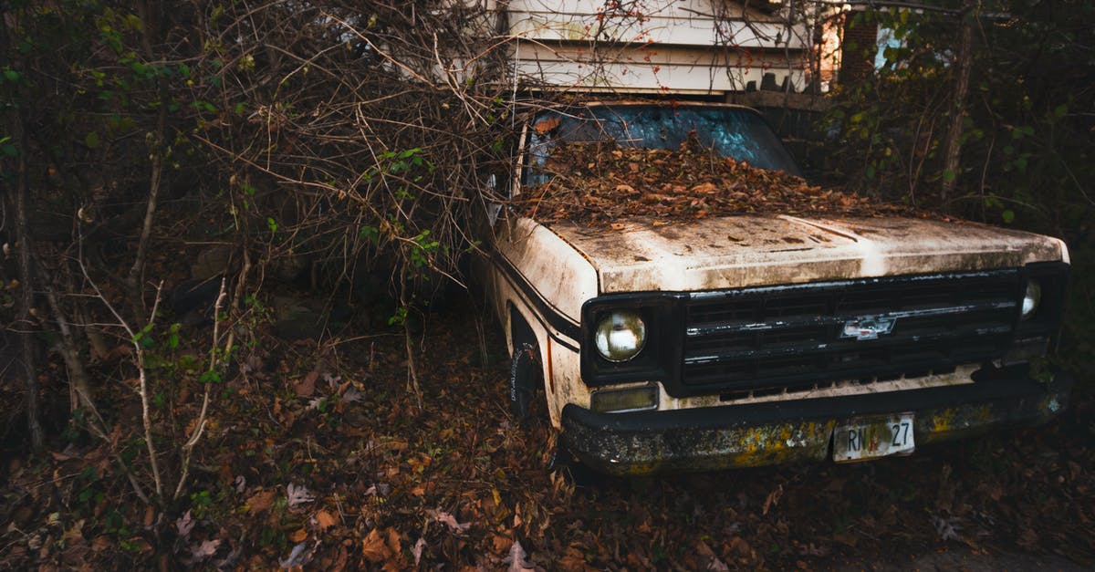 Abandon an EU registered car outside of the EU - Photo Of An Abandoned Car Abandon an EU registered car outside of the EU - Photo Of An Abandoned Car