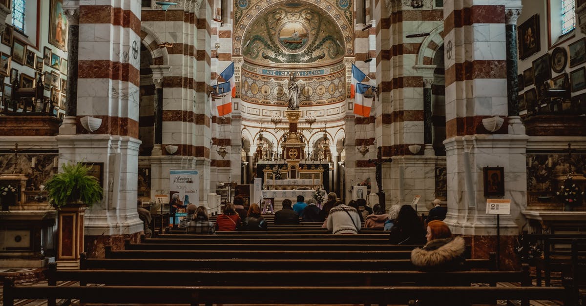 accessibility to Marseille from other parts of France - People Worshipping Inside the Church accessibility to Marseille from other parts of France - People Worshipping Inside the Church