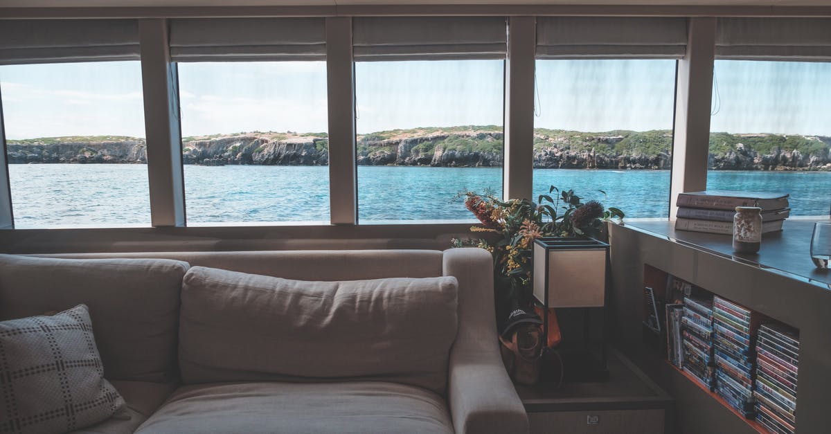 Accommodation on Tailana island, is there any now in 2015? - Interior of modern yacht with cozy couch Accommodation on Tailana island, is there any now in 2015? - Interior of modern yacht with cozy couch