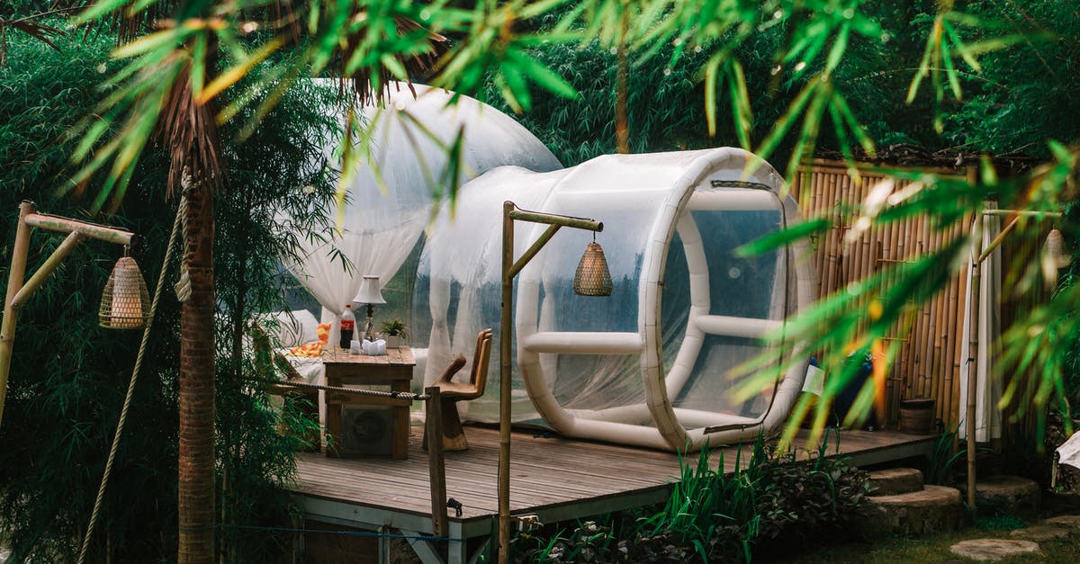Adventure Travel: Where should I go in India to experience staying in a forest? [closed] - Cozy bubble tent in rainforest camp