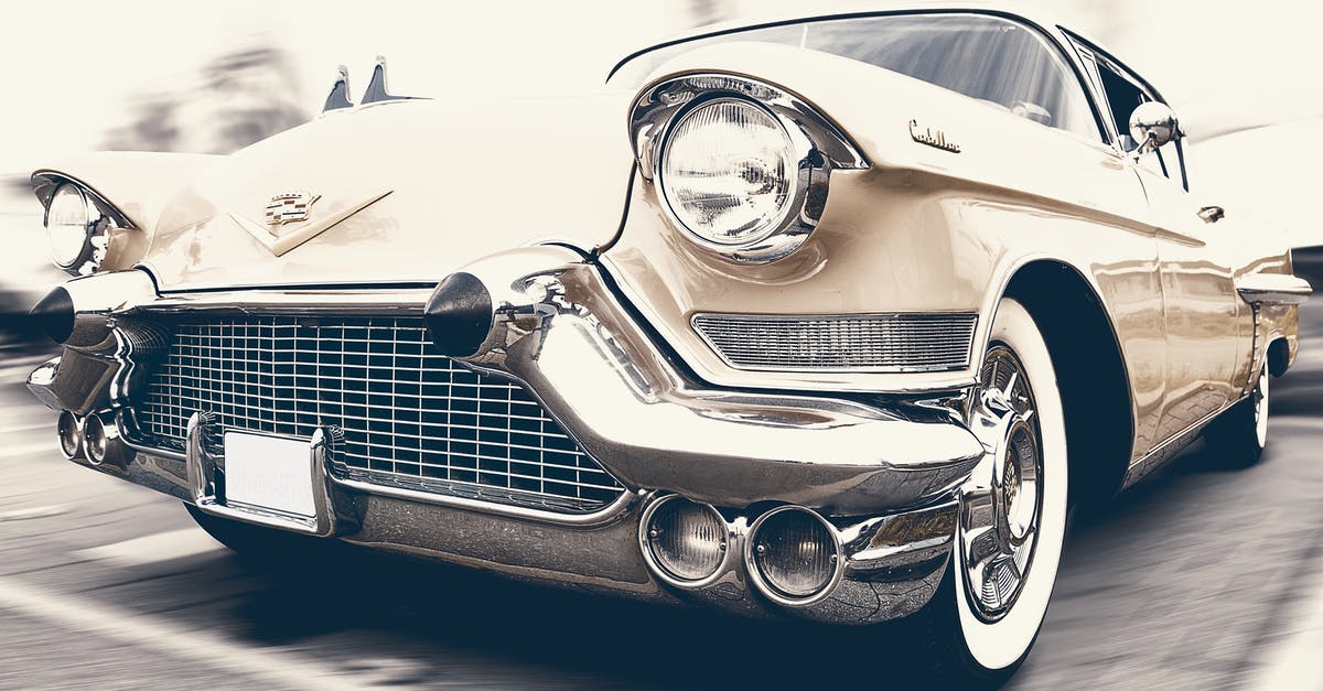 American renting car in UK - Sepia Photo of Vehicle American renting car in UK - Sepia Photo of Vehicle
