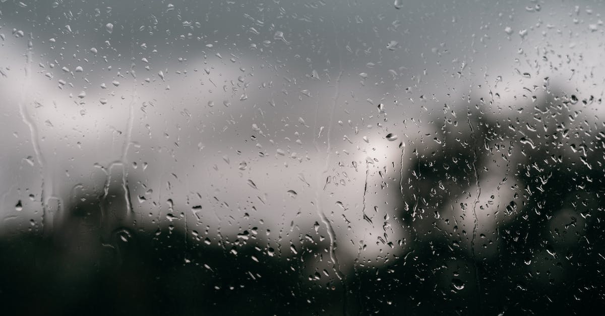 Amount of rain in July in Nicaragua? - Water Droplets on Glass Window Amount of rain in July in Nicaragua? - Water Droplets on Glass Window
