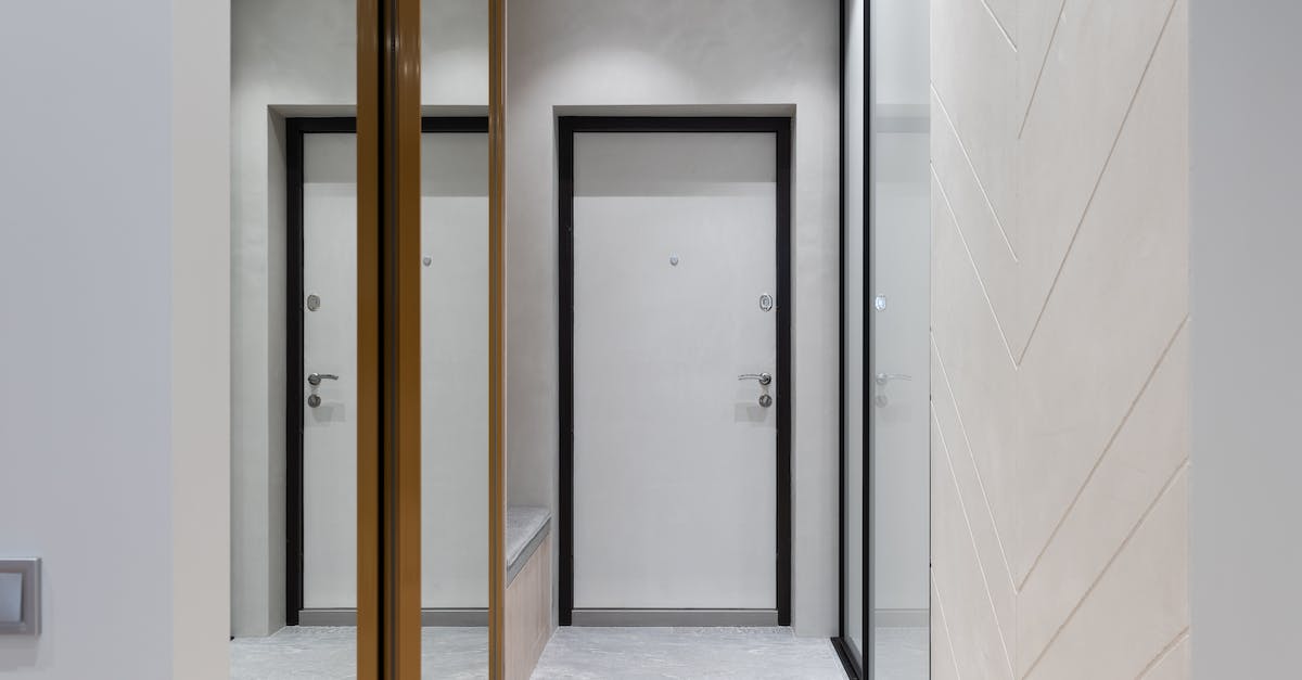 Any beaches along the New York - Boston corridor? [closed] - Modern hallway with mirror walls and white door