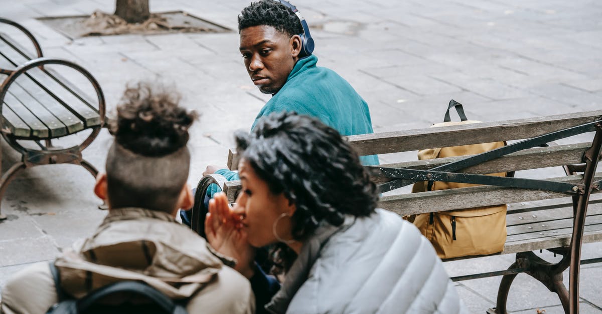 Any information on this secret / hidden cave in A Coruña, Spain? - Back view of faceless classmates spreading gossip about African American man on wooden bench Any information on this secret / hidden cave in A Coruña, Spain? - Back view of faceless classmates spreading gossip about African American man on wooden bench