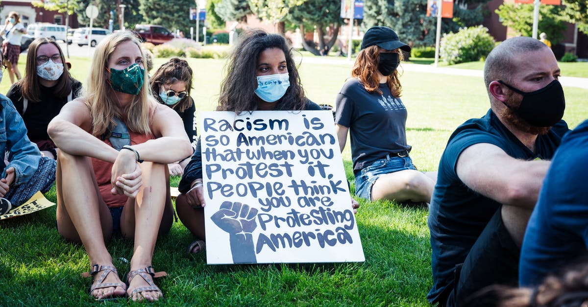 Any website that gather ongoing and upcoming strikes amongst airlines? - Young activists with banner protesting against discrimination in city park Any website that gather ongoing and upcoming strikes amongst airlines? - Young activists with banner protesting against discrimination in city park