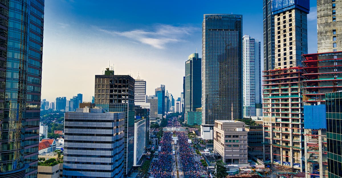 Apartments in Jakarta, Indonesia - Aerial View of Cityscape Apartments in Jakarta, Indonesia - Aerial View of Cityscape