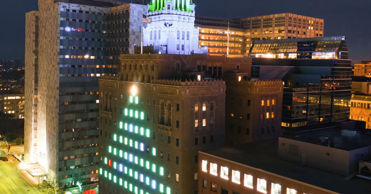 Applied for US B2 visa and don't want to continue - Brown Concrete Building during Night Time Applied for US B2 visa and don't want to continue - Brown Concrete Building during Night Time