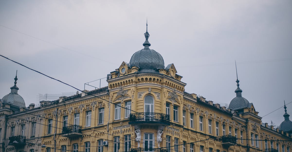 Applying for a German visa in Russia as a non-resident - Ornamental historic building with stucco work Applying for a German visa in Russia as a non-resident - Ornamental historic building with stucco work