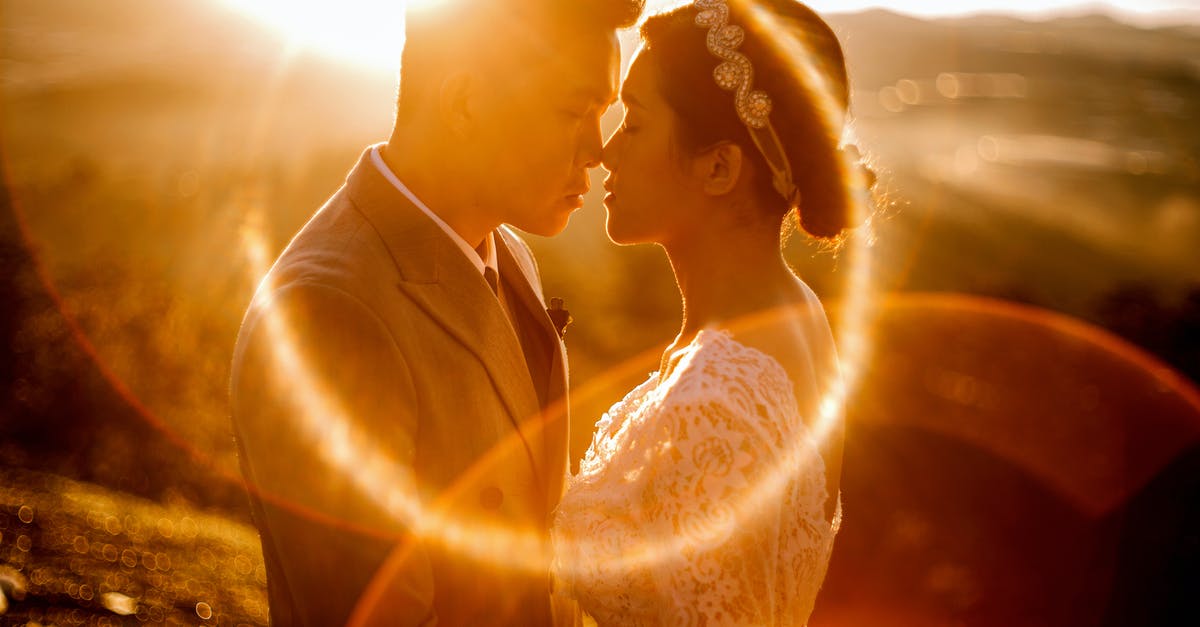 Applying for standard visitor visa with wife to attend a wedding in London [closed] - Sensual ethnic newlyweds in sunny evening