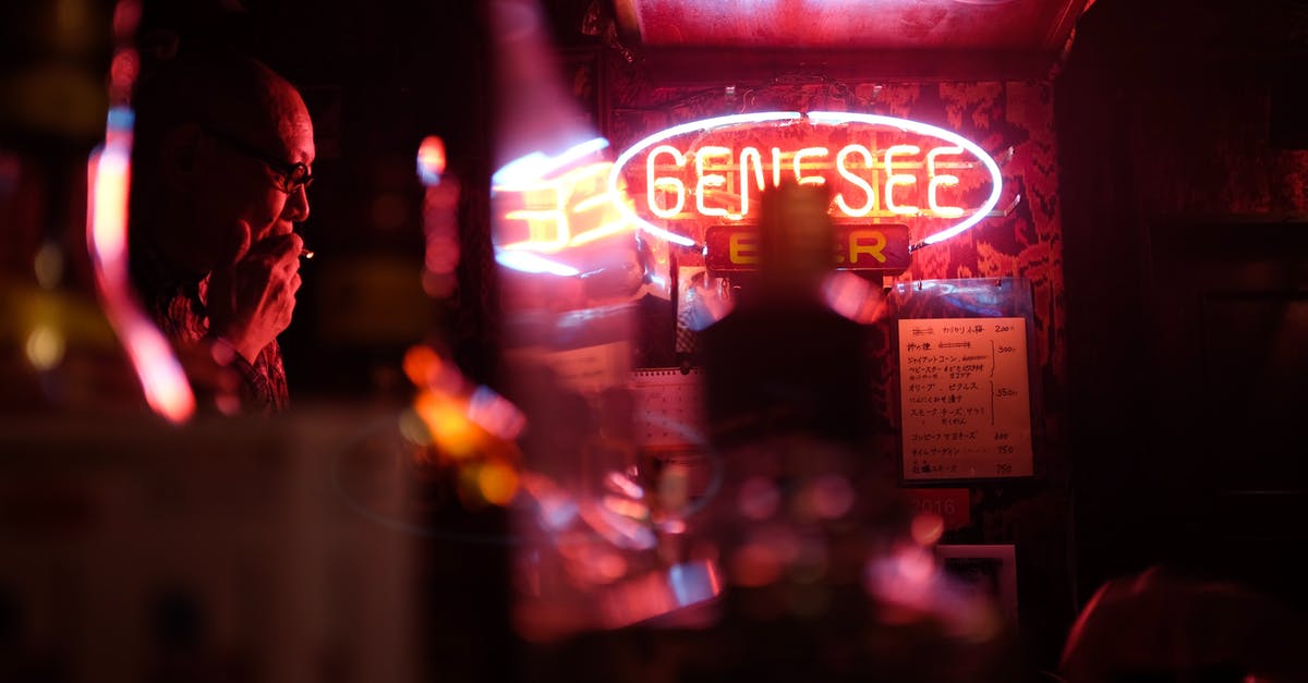Are alcoholic beverages more expensive at night in Japan (in bars)? - Red and White Coca Cola Led Signage
