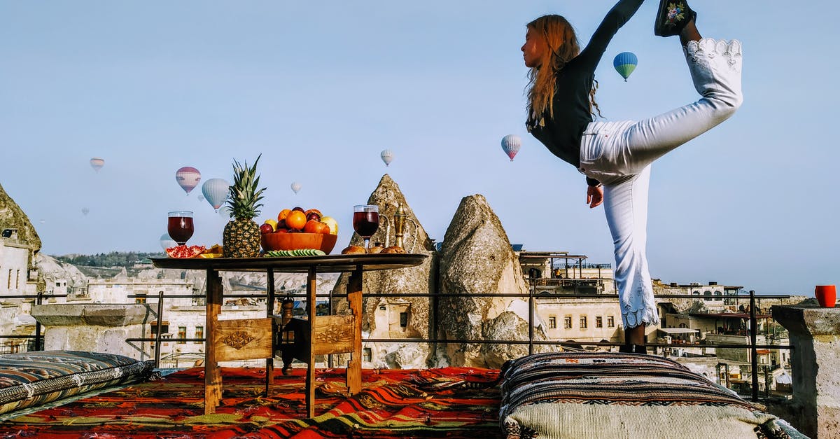 Are flexible airline tickets ever worth it? - Girl Practicing Yoga on Rooftop against Flying Hot Air Balloons Are flexible airline tickets ever worth it? - Girl Practicing Yoga on Rooftop against Flying Hot Air Balloons