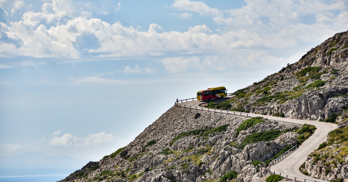 Are flights more dangerous than bus rides? - Bus Driving on a Narrow Cliff Road Are flights more dangerous than bus rides? - Bus Driving on a Narrow Cliff Road