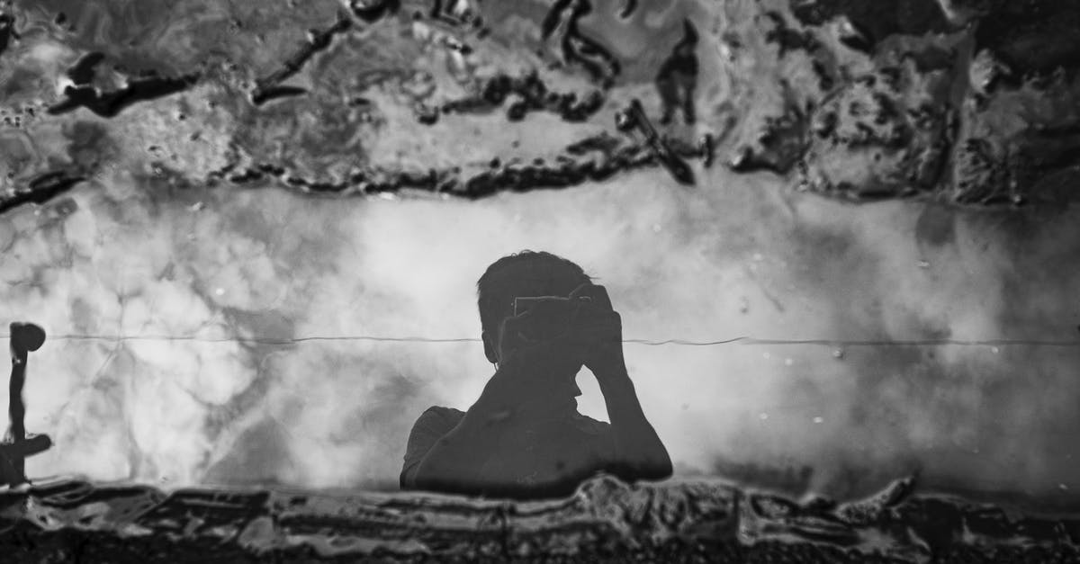 Are French hotels currently prohibited from using air conditioning? - Unrecognizable photographer taking photo of puddle on camera Are French hotels currently prohibited from using air conditioning? - Unrecognizable photographer taking photo of puddle on camera