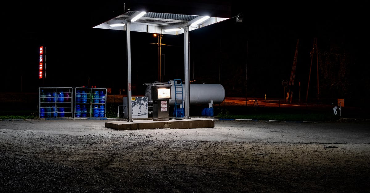 Are gas/petrol stations in Ireland typically "pump your own gas/petrol"? - Small Gas Station at Night Are gas/petrol stations in Ireland typically "pump your own gas/petrol"? - Small Gas Station at Night