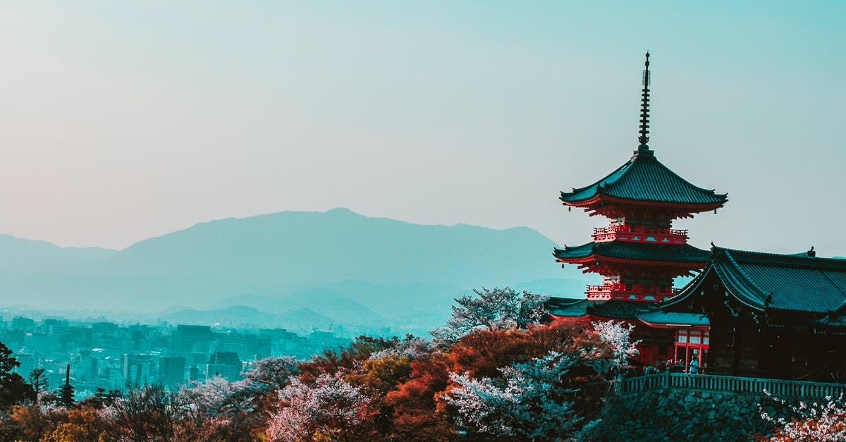 Are most flights to Japan staffed by hosts with good Japanese? - Red and Black Temple Surrounded by Trees Photo Are most flights to Japan staffed by hosts with good Japanese? - Red and Black Temple Surrounded by Trees Photo