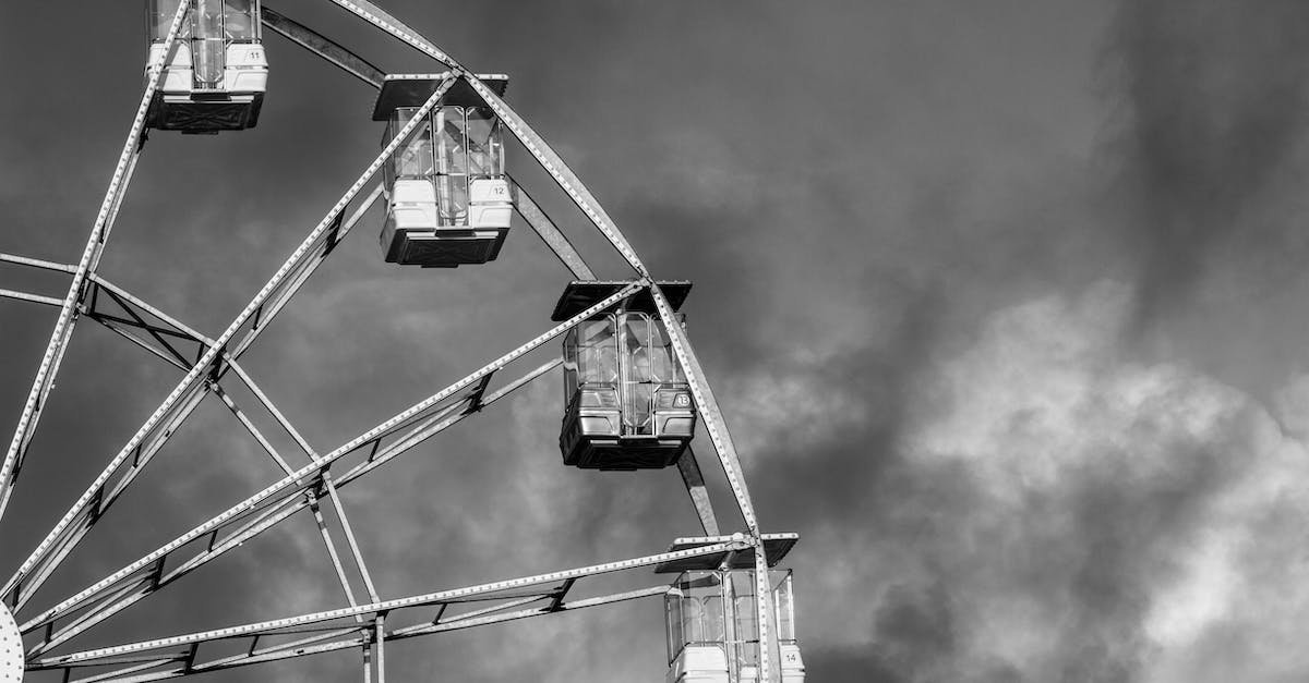 Are there alternatives to the ranger cabins in Algonquin Park? - A Ferris Wheel and the Cloudy Sky in Black and White Are there alternatives to the ranger cabins in Algonquin Park? - A Ferris Wheel and the Cloudy Sky in Black and White