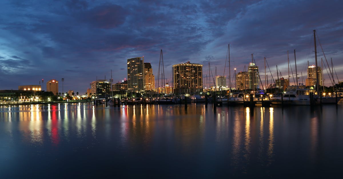 Are there any boats from Île Sainte-Marguerite to Île Saint-Honorat? - City Skyline Across Body of Water during Night
