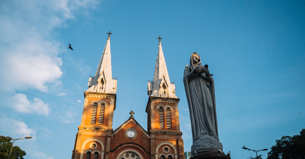 Are there any luggage lockers in Ho Chi Minh City? - Low Angle Shot of Notre Dame Cathedral of Saigon Are there any luggage lockers in Ho Chi Minh City? - Low Angle Shot of Notre Dame Cathedral of Saigon