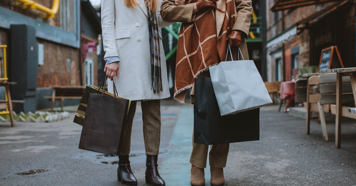 Are there any restrictions in carrying shoes in cabin baggage? - Women Holding Shopping Bags Are there any restrictions in carrying shoes in cabin baggage? - Women Holding Shopping Bags