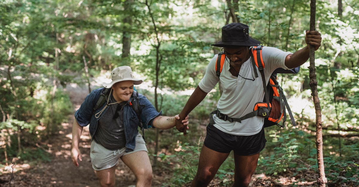 Are there crowd-sourced websites for travel bucket lists? - African American traveler in bucket hat with wooden stick helping friend to climb up in forest in daytime Are there crowd-sourced websites for travel bucket lists? - African American traveler in bucket hat with wooden stick helping friend to climb up in forest in daytime