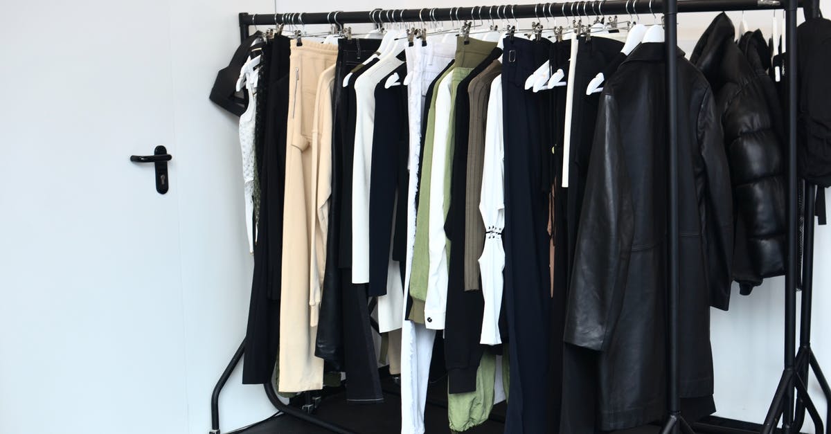 Are there differences between Japan Rail pass vendors? - Collection of garments hanging on rack