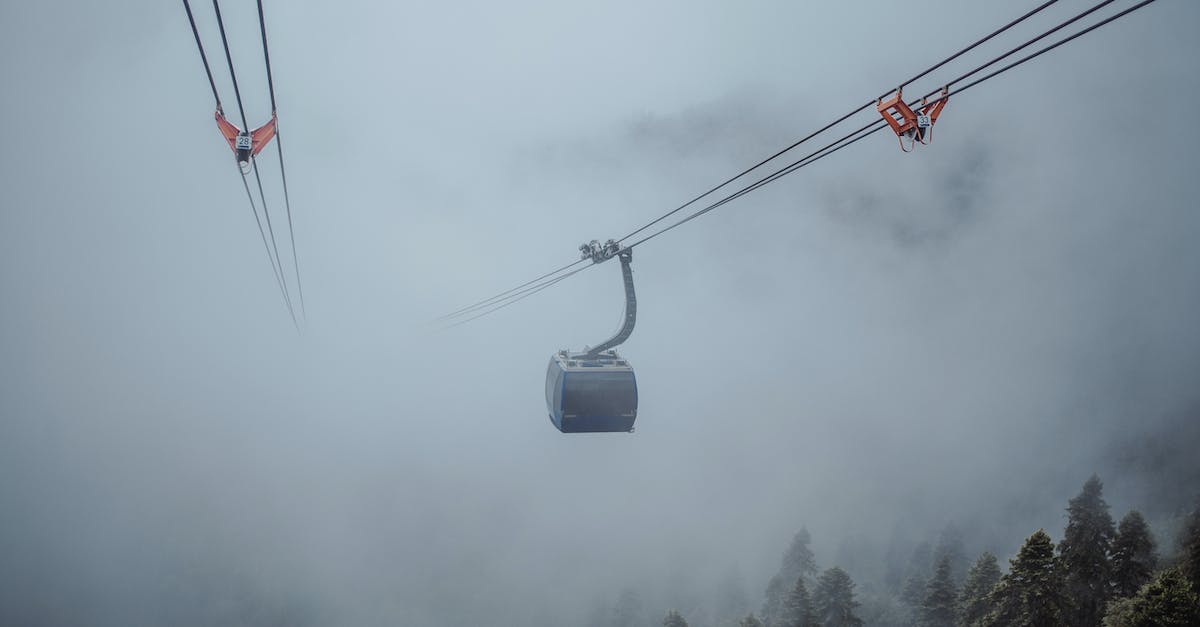Are there plans to reopen the cable cars / aerial tramways in Tbilisi Georgia? - Cableway in clouds in overcast weather Are there plans to reopen the cable cars / aerial tramways in Tbilisi Georgia? - Cableway in clouds in overcast weather