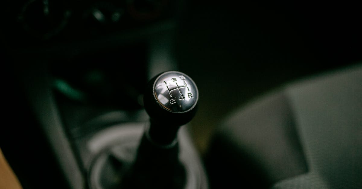 Are there statistics of the real speed (and accidents) of cars in German autobahns? [closed] - Close-up of a Gear Shifter in a Car 