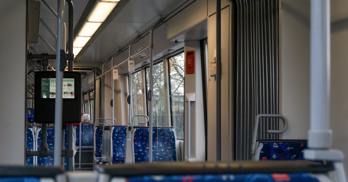 Are these Deutsche Bahn train seats side-by-side? - Empty Blue Vehicle Seat Are these Deutsche Bahn train seats side-by-side? - Empty Blue Vehicle Seat