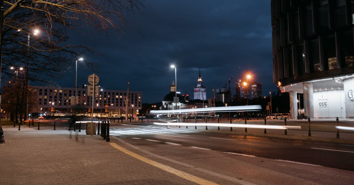 Arriving in Zurich the night before Schengen visa validity begins - Free stock photo of architecture, buildings, bus