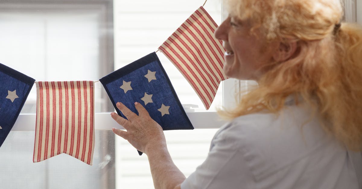 As a Canadian, do I need to leave the USA for my 6-month tourist visa 182-day window to reset? - A Woman in White Shirt Hanging American Flag Banners As a Canadian, do I need to leave the USA for my 6-month tourist visa 182-day window to reset? - A Woman in White Shirt Hanging American Flag Banners