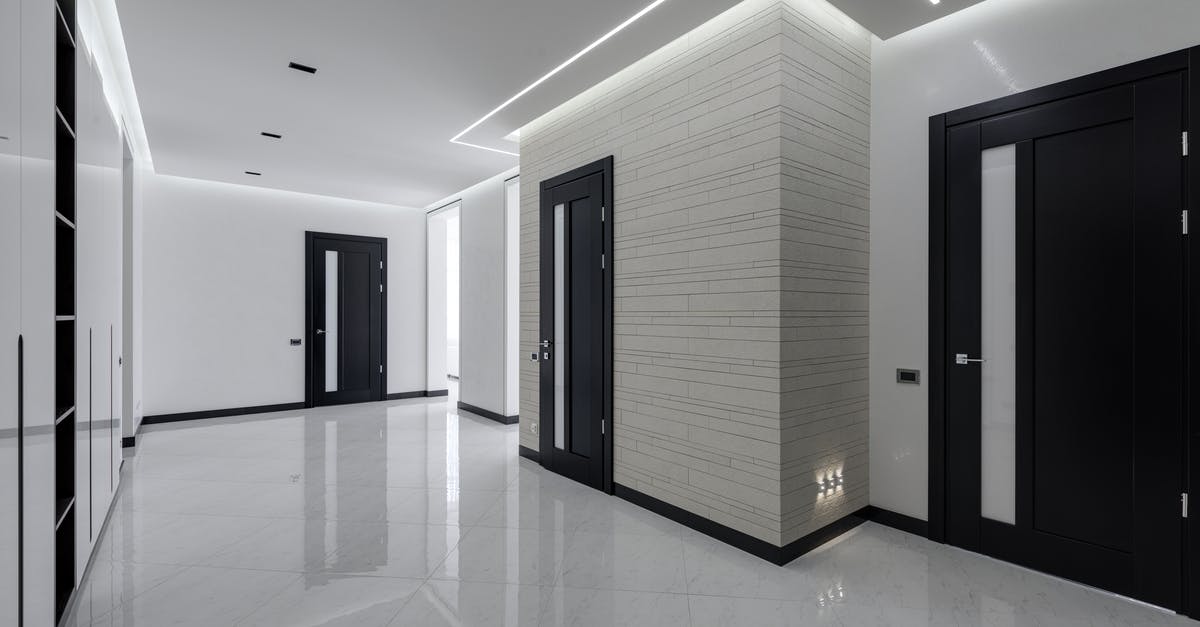 As a Russian resident, do I require an exit visa? - Modern spacious corridor with white walls and floor and black doors and ceiling decorated with LED lights As a Russian resident, do I require an exit visa? - Modern spacious corridor with white walls and floor and black doors and ceiling decorated with LED lights