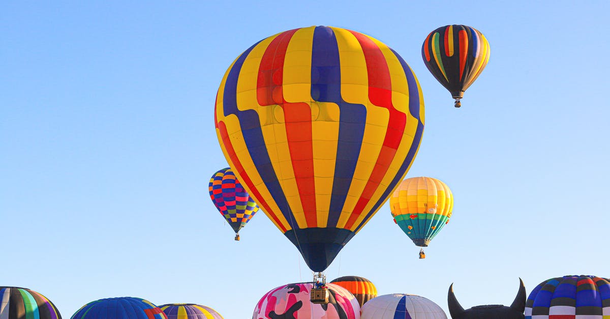 Asiana + Air New Zealand codeshare flight - Assorted-color Hot Air Balloon Lot Asiana + Air New Zealand codeshare flight - Assorted-color Hot Air Balloon Lot