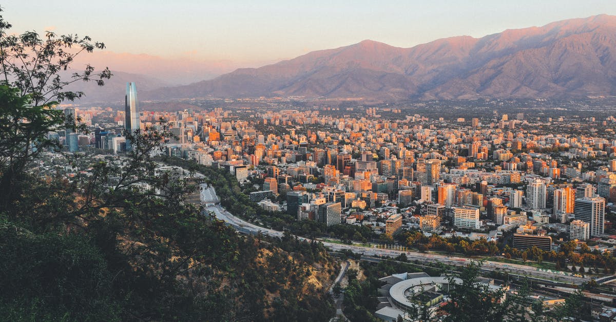 ATM in Las Condes, Santiago Chile - Aerial Photography of City Near Mountain ATM in Las Condes, Santiago Chile - Aerial Photography of City Near Mountain