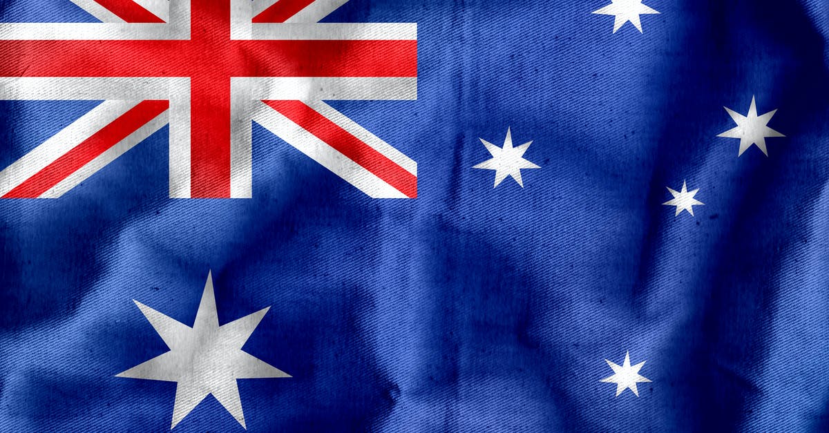 Australian Bridging visa B - BVB - (subclass 020) duration? - Textile Australian flag with crumples Australian Bridging visa B - BVB - (subclass 020) duration? - Textile Australian flag with crumples