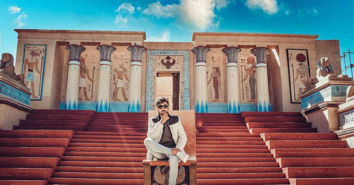 Availability of ATMs and exchange places in Morocco - A Man Sitting on Throne in the Museum of Cinematography in Ouarzazate, Morocco Availability of ATMs and exchange places in Morocco - A Man Sitting on Throne in the Museum of Cinematography in Ouarzazate, Morocco