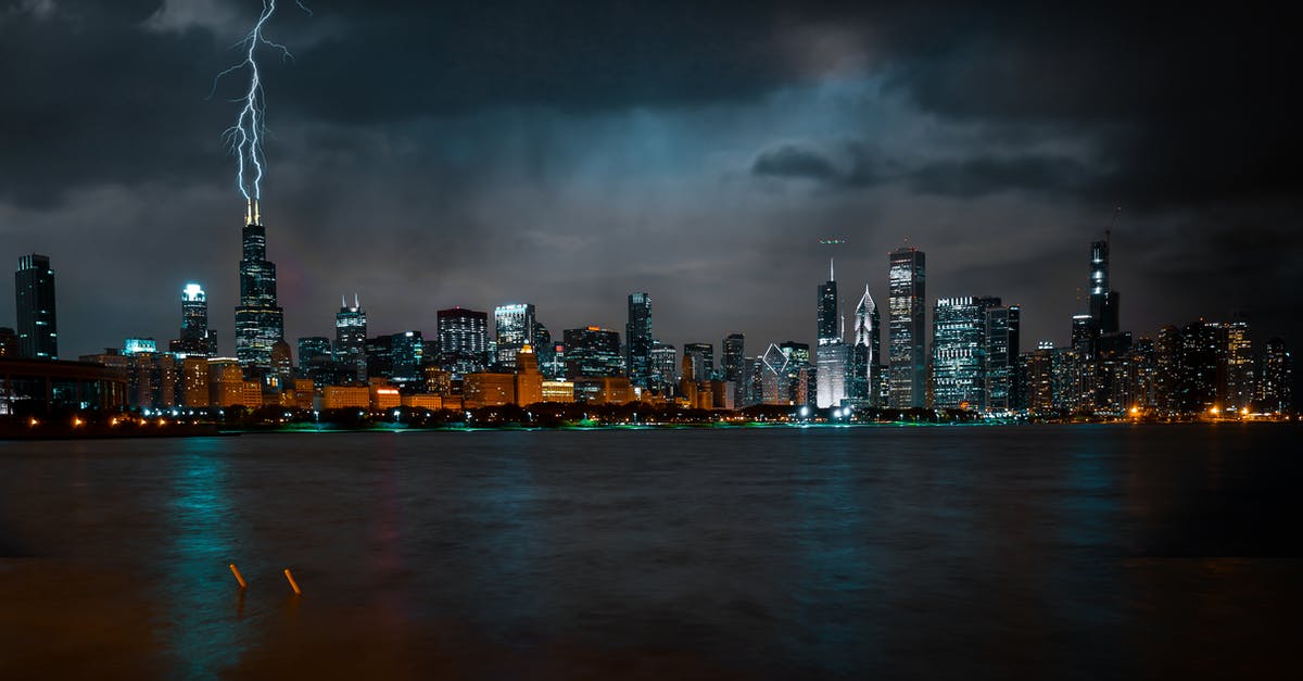 Average processing time for Sweden visa through Chicago - Photo of Chicago Cityscape at Night While Lightning Strikes High Rise Building Average processing time for Sweden visa through Chicago - Photo of Chicago Cityscape at Night While Lightning Strikes High Rise Building