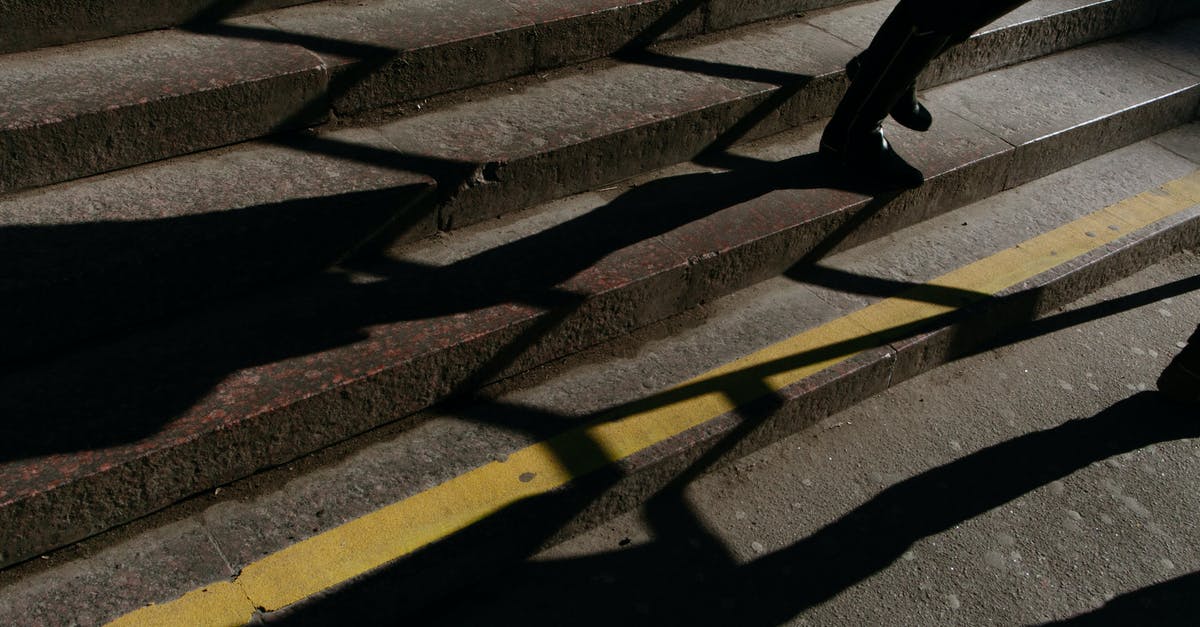 Avoiding crew fatigue on empty leg flights - Crop person standing on steps Avoiding crew fatigue on empty leg flights - Crop person standing on steps