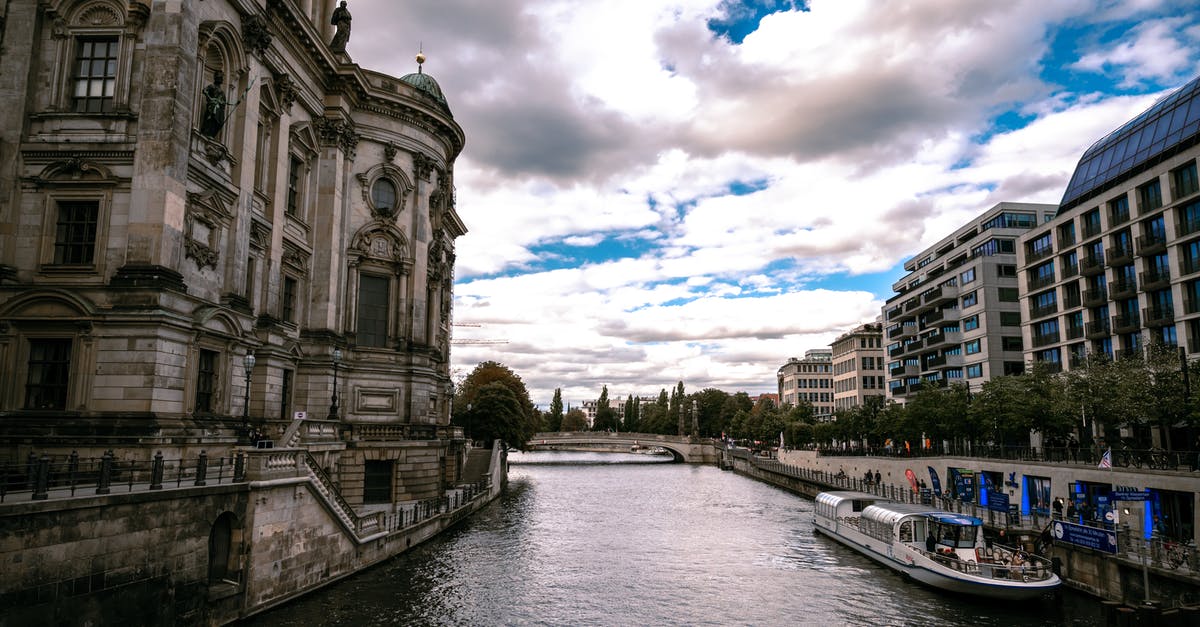 B-1 visa, bank statement issue - White and Blue Boat on River Near Building