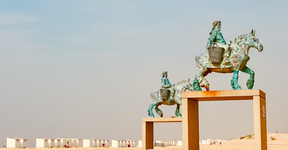 Belgium to England about quarantine - Brown Wooden Framed Horse Statue on Brown Sand Belgium to England about quarantine - Brown Wooden Framed Horse Statue on Brown Sand