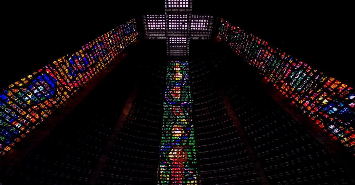 Best exit from King's Cross St, Pancras underground to German Gymnasium Euro style grand cafe in historic gym? - Low angle of old Metropolitan Cathedral of Saint Sebastian with mosaic walls at night in Rio de Janeiro Brazil Best exit from King's Cross St, Pancras underground to German Gymnasium Euro style grand cafe in historic gym? - Low angle of old Metropolitan Cathedral of Saint Sebastian with mosaic walls at night in Rio de Janeiro Brazil