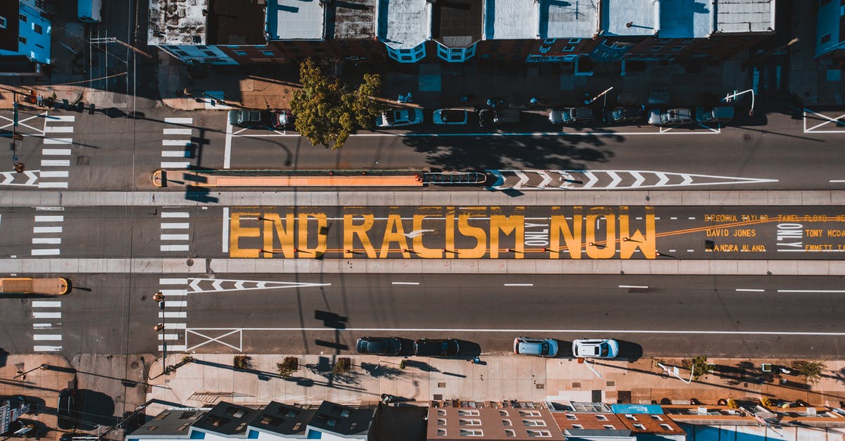 Best road route from Córdoba to Mendoza, Argentina? - Roadway with END RACISM NOW title in town Best road route from Córdoba to Mendoza, Argentina? - Roadway with END RACISM NOW title in town
