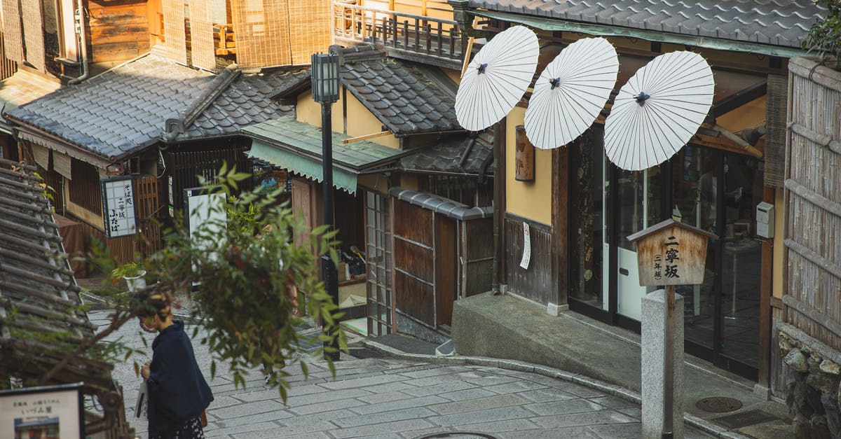 Best travel path from Buenos Aires to Aysen Region, Chile [closed] - From above of unrecognizable female tourist standing on paved walkway near aged typical houses in Higashiyama district of Kyoto