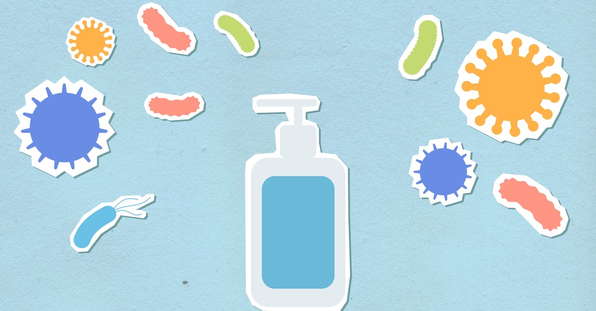 Birth certificate problem for passport - two different locations? - Paper cutout of medical antiseptic for health care on blue background with various types of viruses during dangerous disease outbreak Birth certificate problem for passport - two different locations? - Paper cutout of medical antiseptic for health care on blue background with various types of viruses during dangerous disease outbreak