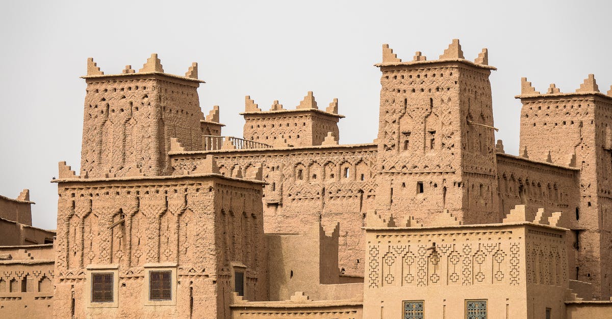 Bringing Dirham to Morocco - Traditional Clay Architecture with Ornaments Bringing Dirham to Morocco - Traditional Clay Architecture with Ornaments
