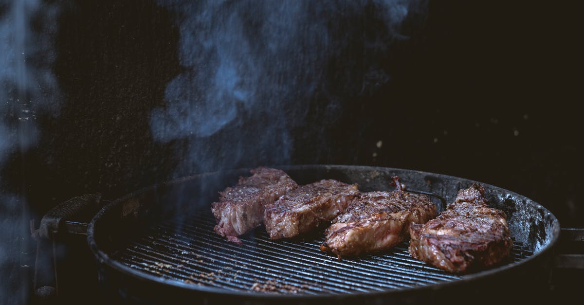 Bringing whale meat in to the EU - Grilled Meat on Black Charcoal Grill Bringing whale meat in to the EU - Grilled Meat on Black Charcoal Grill