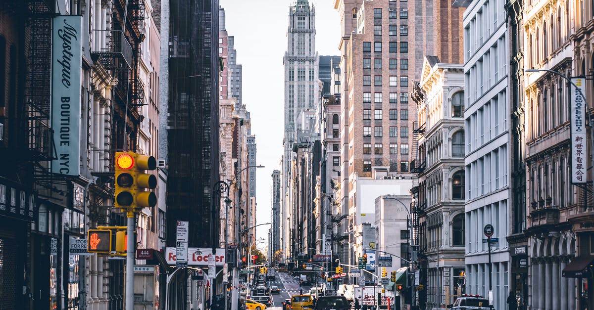 Business travel to the USA with demonstration items - Cars on the Road